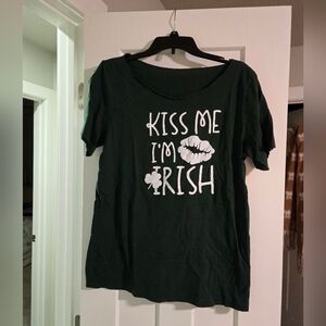 KISS ME I'M IRISH TSHIRT